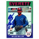 Myles Miller autograph